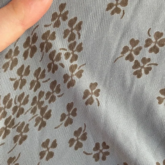 Free People Light Blue Floral Midi Dress - Picture 3 of 6